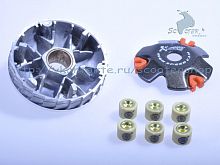 Вариатор в сборе  тюнинг 139QMB Over  d-89мм, медно-граф. втулка, ролики 8г "KOSO"