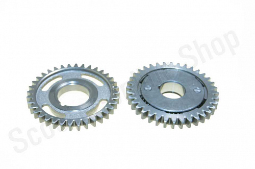 Шестерни привода балансирного вала  174MN-3 (CBS300) фото фотография изображение картинка