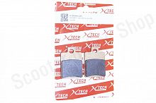 Колодки тормозные дисковые  #3 X-TECH (Coper-based) медь+кевлар