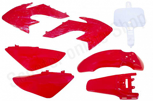 Пластик   Питбайк   Красный CRF50   "Jpx" фото фотография изображение картинка