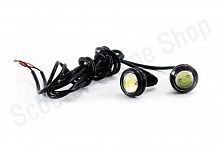 Ходовые огни LED DRL-YY-3W металл d-22мм