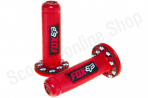 Ручки руля ZX-666 красные