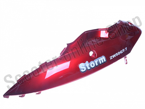 Обтекатель боковой левый Storm красный фото фотография изображение картинка 