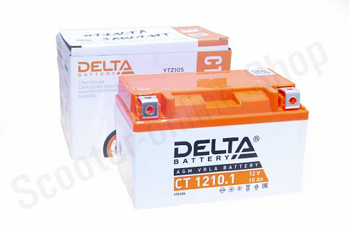 Аккумулятор СT 1210.1 Delta YTZ10S 150x86x93 фото фотография изображение картинка