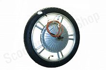 Мотор колесо 18" 60V 240w в сборе с покрышкой 2,125х18  Motax E-NOT Express