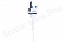 Щуп масла   4T GY6 50/150   19мм, L-80   (хром)   "JS" 