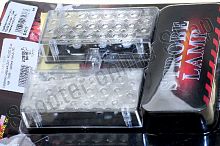 Стробоскоп диодный (2шт)   POLICE, 22 диода   (синий, mod:JC-793)   "JCAA"