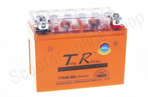 Аккумулятор   12V 4А   гелевый  114x71x88  TR  фото фотография изображение картинка
