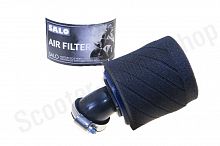 Фильтр низкого сопротивления   d35  косой  (черный, #1)