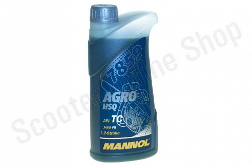 MANNOL Agro HSQ масло д/двухтактных двигателей с/х техники полусинт. 1л фото фотография изображение картинка