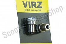 Лампа, указатель поворота, одноконтактная, 9 LED, 2шт, белый