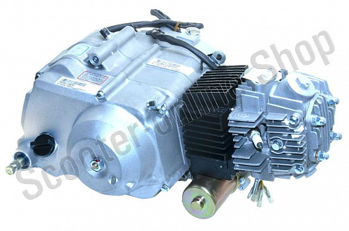 Двигатель в сборе KAYO LF110  110cc, электростартер, п/автомат фото фотография изображение картинка