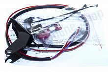 Рычаг газа металлический с подогревом ЭР-27-2Р (рычаг, проводка, тумблер)