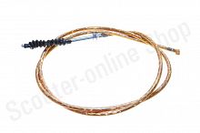 Трос сцепления CB250 тюнинг желтый L-1350 Voron Moto