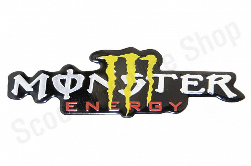 Наклейка   MONSTER (11х11см)  MODEL 2 фото фотография изображение картинка