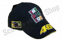 Кепка бейсболка Бейсболка "46 VALENTINO ROSSI AND MONSTER ENERGY" черная, 100% хлопок mod:2