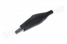 Зажим ""крокодил""  50 мм (черный) 