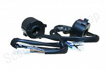 Блок переключателей правый + левый ALPHA (дисковый тормоз) Voron Moto