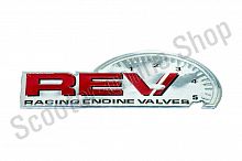 Наклейка   REV (10х4см)