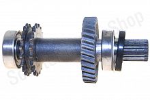 Вал КПП ведомый в сборе SK 400/500/600