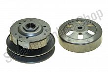 Сцепление в сборе Honda LEAD 90   "F-64"   (с барабаном)