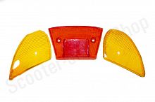 Стекло стоп-сигнала+поворотники Yamaha Jog Next Zone