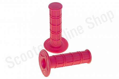 Ручки руля питбайк красные комплект