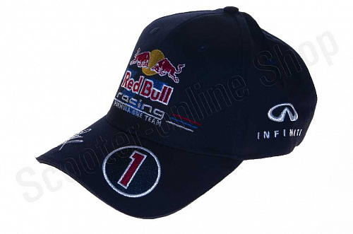 Кепка бейсболка Бейсболка  F1 RED BULL, INFINITY  #HJ-6 фото фотография 