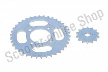 Звезда ведущая 428-14 + ведомая 428*38 Delta Alpha 