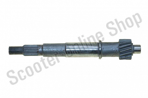 Вал редуктора ведущий 153QMI, 158QMJ; STELS,KEEWAY фото фотография изображение картинка Вал редуктора ведущий 153QMI, 158QMJ; STELS,KEEWAY фото фотография изображение картинка