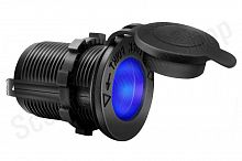 Разъем прикуривателя синяя LED подсветка