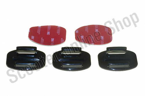 Кронштейн для камеры GOPRO на скотче комплект  фото фотография изображение картинка