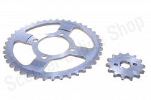 Звезда ведущая  420-41 4 x49  d-54  +ведомая  420-14  d-17  Alpha Delta комплект