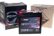 Аккумулятор RDRIVE Silver RDRIVE-YTX14-BS SL 12В 12Ач 200CCA 150x87x145 мм Пряма