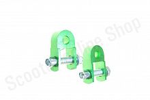 Удлинители амортизаторов  25mm  пара  d10  +болты  зеленые  "LIPAI"