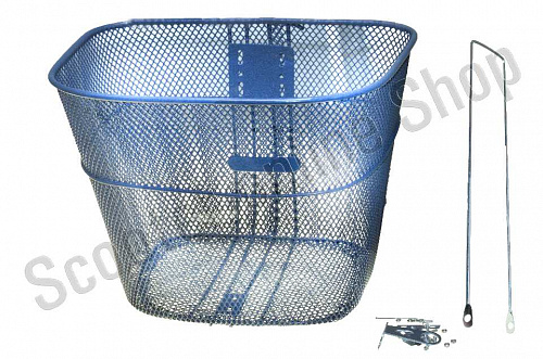 Корзина на руль велосипедная фото фотография изображение картинка