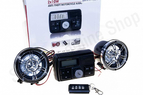 Аудиосистема   (3", черные, сигнализация, МР3/FM/USB/SD, ПДУ, ЖК дисплей)   "ZUNA" фото фотография изображение картинка
