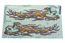 Наклейки FIRE   23х14см