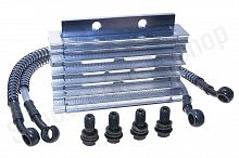 Радиатор масляный  + крепеж  и шланги CNC
