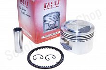 Поршень в сборе  139QMB 80cc 1рем. +0.50  d-51.50  "MSU"  TW
