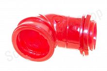 Патрубок воздушого фильтра ACTIV красный силикон  