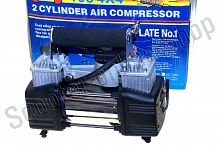 Компрессор 12V, 22А (60л/мин., 10атм.,264Вт, двухпоршневой)