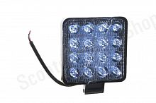 Фара 48w 16x3w LED квадратная