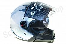 Шлем трансформер Speed and Strength SS2200 Silver L(60)