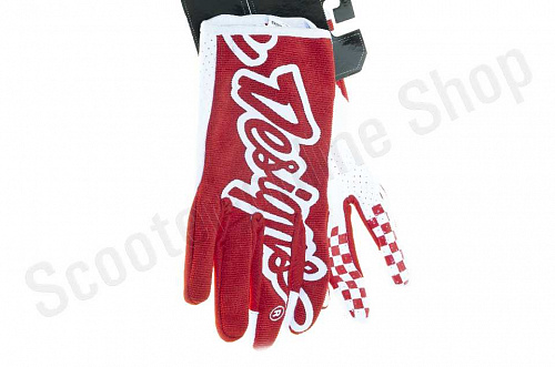 Мотоперчатки перчатки мото Перчатки   "TLD" красные, size L фото фотография 