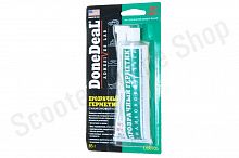 Клей герметик силиконовый для стекол прозрачный Done Deal DD6705