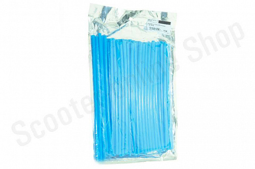 Накладки на спицы декоративные L-240 синие фото фотография изображение картинка