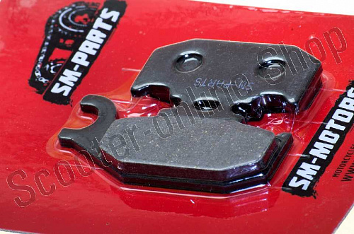Колодки дискового тормоза ATV BRP G1 правые FA317  SM-PARTS фото фотография изображение картинка