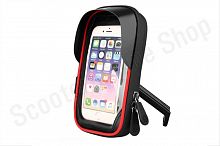Держатель для телефона на руль мотоцикла велосипеда 6.4"  Red A5