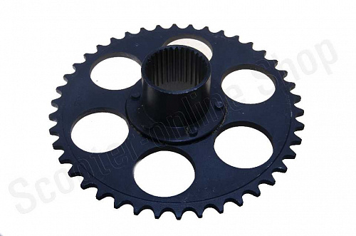 Звезда ведомая ИЖ 520-42T (со ступицей) (сталь 20) "MANLE" Звезда ведомая ИЖ 520-42T (со ступицей) (сталь 20) "MANLE"